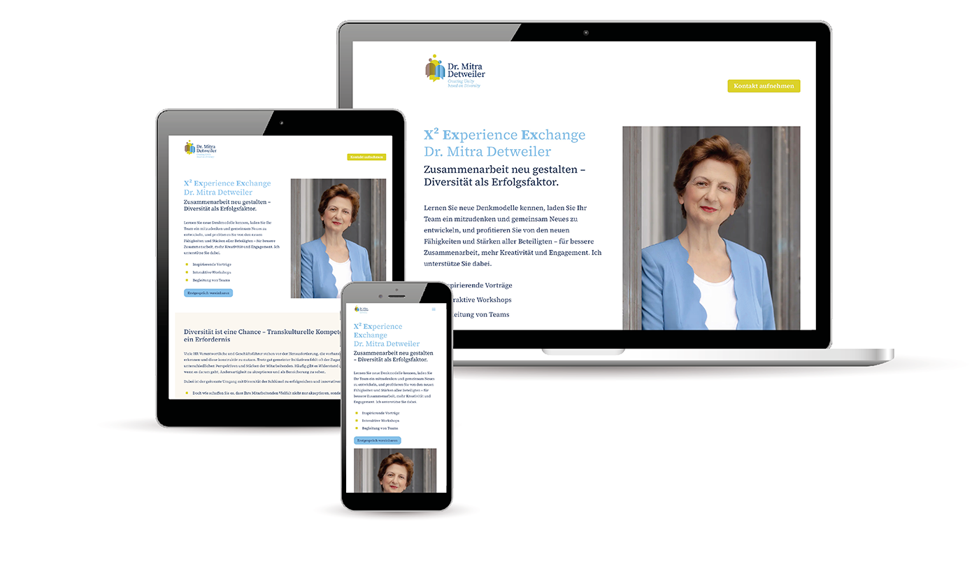 Mockup Dr. Mitra Detweiler